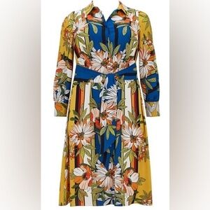 Evan’s Floral Long Sleeve Dress, 16